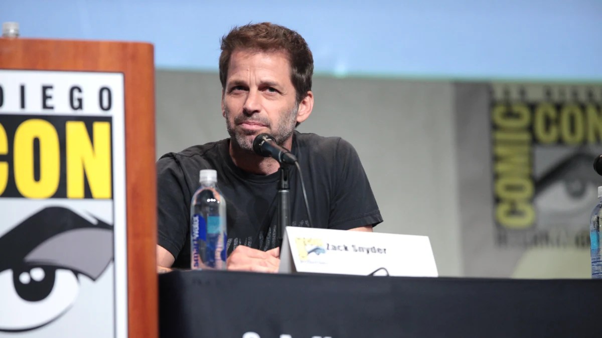 Zack Snyder speaking at the 2015 San Diego Comic Con International, for "Batman v Superman: Dawn of Justice", at the San Diego Convention Center in San Diego, California. Please attribute to Gage Skidmore if used elsewhere.