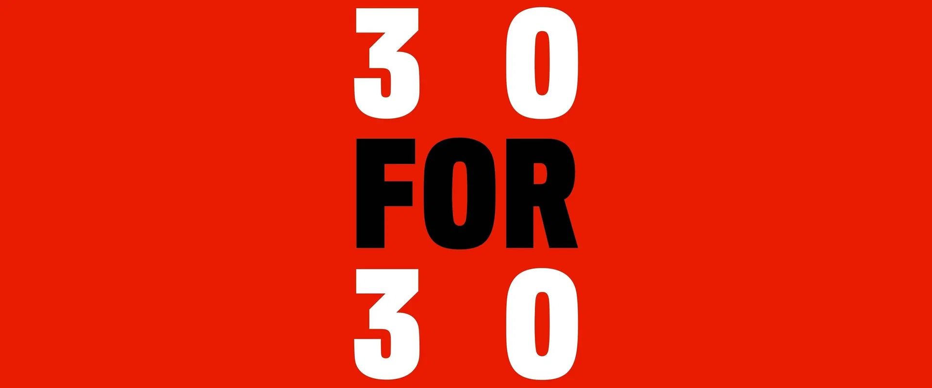 30 for 30
