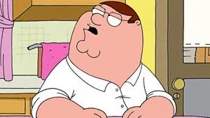 Fotograma del episodio 28: Primera parte de la trilogía "Stewie Griffin: La historia jamás contada"
