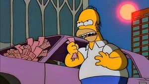 Fotograma del episodio 1: La ciudad de Nueva York contra Homero