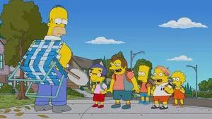 Fotograma del episodio 1: El cruce de Homero