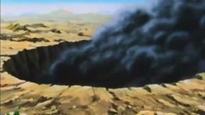 Fotograma del episodio 11: La gran explosión de Majin Boo