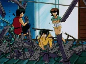 Fotograma del episodio 110: ¿Ranma es prometido de Nabiki?