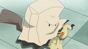 Fotograma del episodio 38: ¡Mimikyu Desenmascarado!