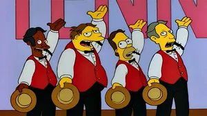 Fotograma del episodio 1: El Cuarteto de Homero