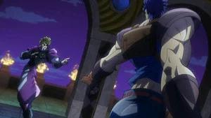 Fotograma del episodio 8: ¡Contienda sangrienta! JoJo y DIO