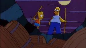 Fotograma del episodio 18: Homero contra la prohibición