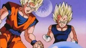 Fotograma del episodio 25: El ataque de Majin Boo
