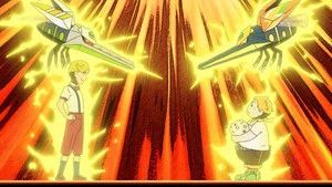 Fotograma del episodio 27: ¡Nueva Percepción a Máxima Velocidad!