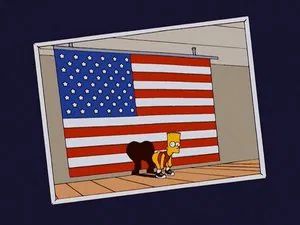 Fotograma del episodio 21: La bandera de Bart