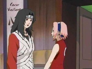 Fotograma del episodio 203: ¡La decisión de Kurenai! ¡El equipo 8 quedó atrás!*