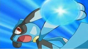 Fotograma del episodio 20: El Policía Pokémon Y El Rapto De Riolu (Segunda Parte)