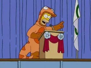 Fotograma del episodio 6: Homero se postula
