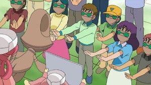 Fotograma del episodio 36: ¡El ovni de la Isla Magnala!