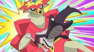 Fotograma del episodio 27: ¡La joven llama defensora!