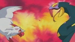 Fotograma del episodio 8: Zangoose Vs. Seviper