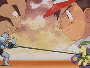 Fotograma del episodio 52: Machoke, Machoke Man