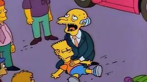 Fotograma del episodio 10: Bart es atropellado