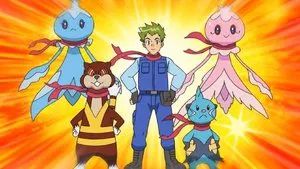 Fotograma del episodio 18: ¡La patrulla portuaria Pokémon!