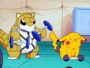 Fotograma del episodio 8: El Camino A La Liga Pokémon