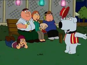 Fotograma del episodio 7: Brian: Retrato de un perro