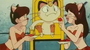 Fotograma del episodio 16: Meowth es El Jefe