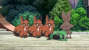Fotograma del episodio 4: ¡Enfrentado a Scorbunny!