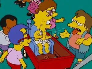 Fotograma del episodio 3: Milhouse de arena y niebla