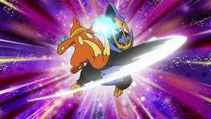 Fotograma del episodio 23: Cuatro Caminos Bifurcan En Un Puerto Pokémon