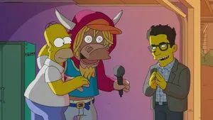 Fotograma del episodio 15: ¿Sueñan los Pizza Bots con guitarras eléctricas?