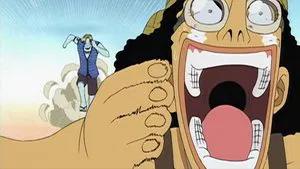 Fotograma del episodio 40: ¡Guerreros orgullosos! Las duras batallas de Sanji y Usopp.