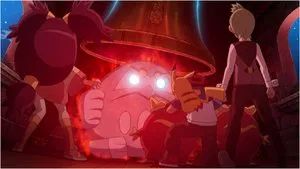 Fotograma del episodio 8: Salvando A Darmanitan De La Campana