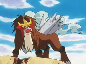 Fotograma del episodio 50: Entei, El Pokémon Legendario
