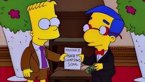 Fotograma del episodio 4: Bart vende su alma
