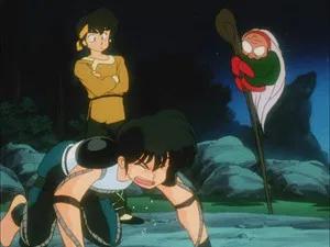 Fotograma del episodio 67: Ranma pierde su fuerza