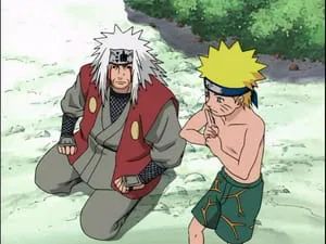 Fotograma del episodio 53: Mucho tiempo de no verte: ¡Jiraiya regresa!