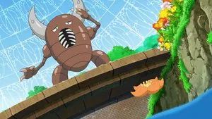 Fotograma del episodio 4: ¡Las aventuras de una Pinsir enamorada!