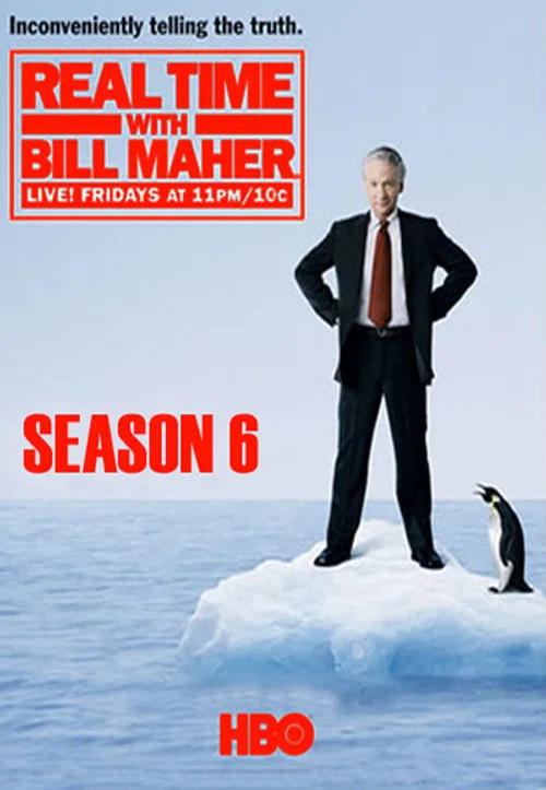 Real Time with Bill Maher: Temporada 6