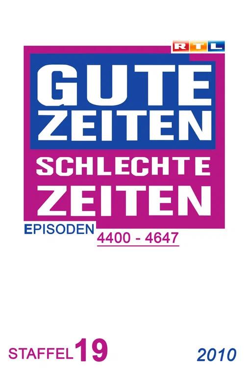 Gute Zeiten, schlechte Zeiten: Temporada 19