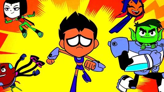 Foto de Los Jóvenes Titanes en acción