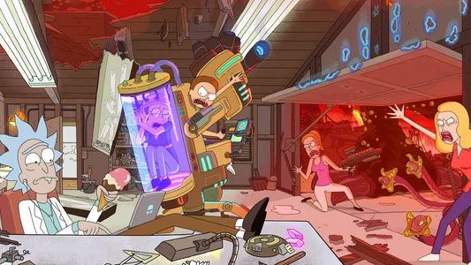 Foto de Rick y Morty
