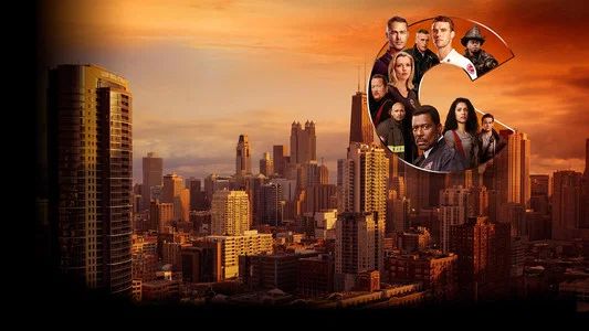 Foto de Chicago en llamas