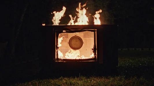 Foto de Vi el brillo del televisor