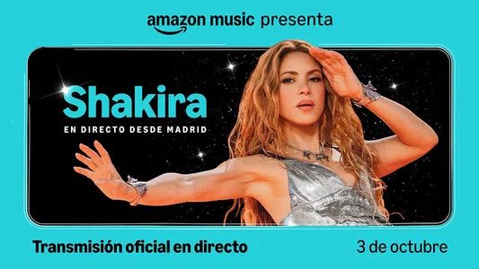 Foto de Shakira Live from Madrid