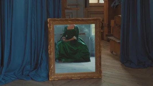 Foto de Retrato de una mujer en llamas