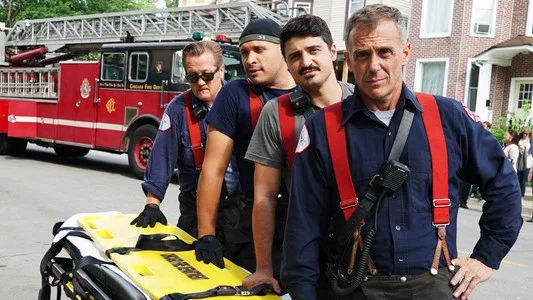 Foto de Chicago en llamas
