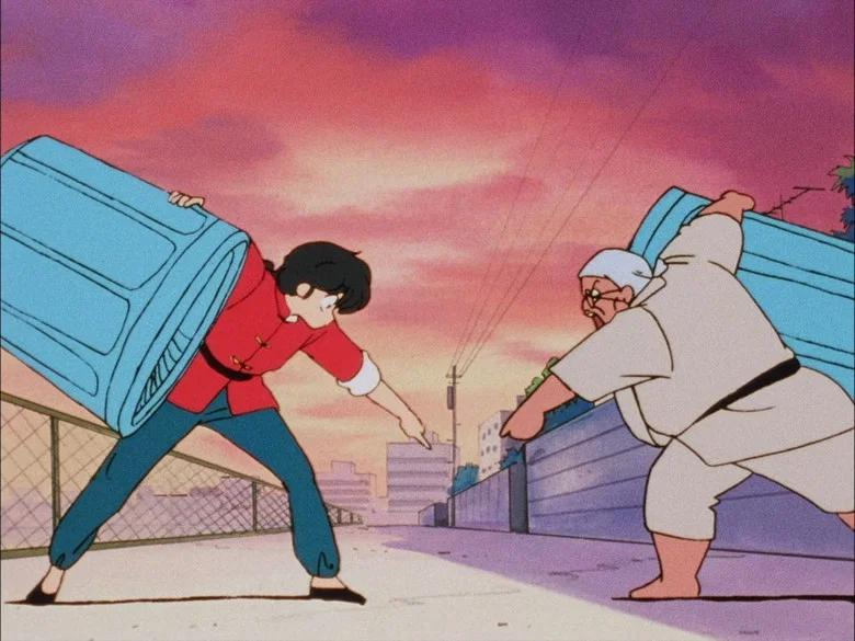 La mamá de Ranma está aquí