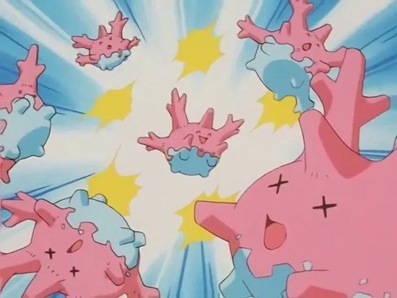 ¡Un Corsola Travieso!