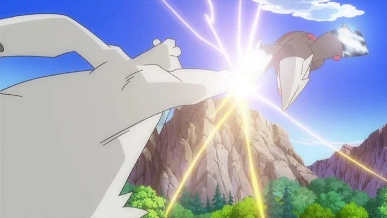 ¡Iris Y Excadrill Contra La Cazadora De Dragones!