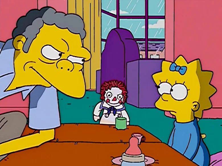 Moe se convierte en niñera